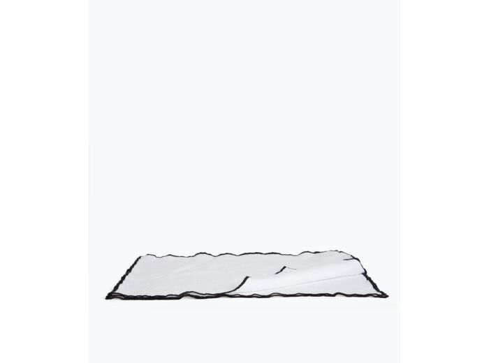 Set de table 35 x 45 cm en Lin lavé - Blanc