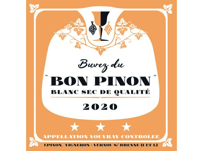 Vouvray, Sec "Bon Pinon", 2020