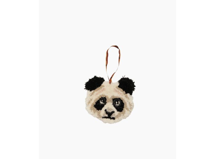 Tapis Tête Plumpy Panda - 35 x 35 x 2 cm