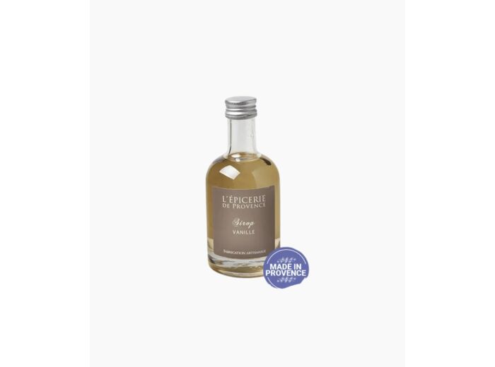 SIROP VANILLE Bouteille Épicerie 25 cl