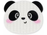 Legami - Tapis nettoyant pinceaux de maquillage - Brush it Off! - Pad pour nettoyer la brosse de maquillage, tampon en silicone pour cosmétiques avec ventouse, thème Panda