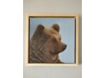 Ours grizzly - Peinture huile