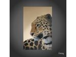 Tableau Waiting for dinner - Portrait de léopard