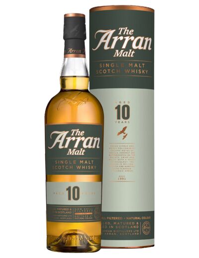 WHISKY ECOSSE HIGHLANDS SINGLE MALT ARRAN 10 ANS 46% 70CL