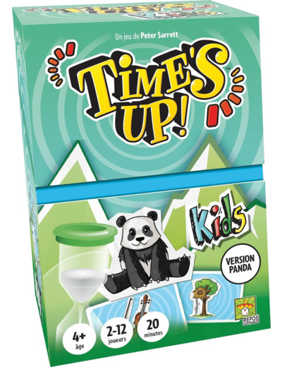 Time's Up Kids Panda