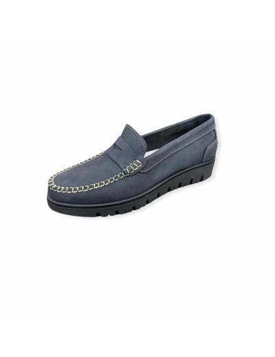 Mocassin LOTUS Navy PIERO MASETTI