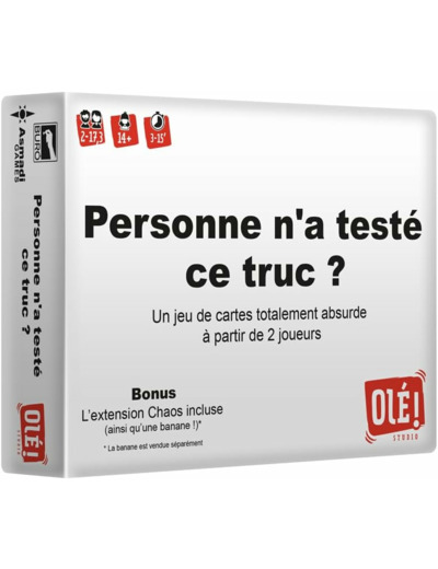 Personne n'a testé ce truc ?