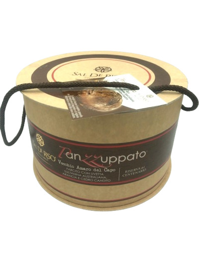 Panzzuppato Amaro  (Brioche Farcie De Sultanines Avec Trempage De Liqueur D'Amaro) 850 Gr.