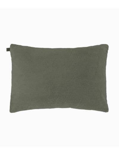 HOUSSE DE COUSSIN EN ÉPONGE - KAKI - 40X60CM