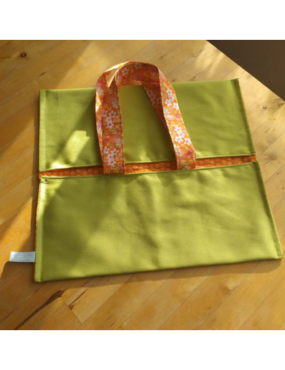 La Blouse De Manou - Orange/Vert