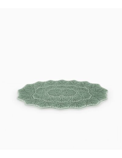 Plat flora ovale L33 P22,5 H3cm