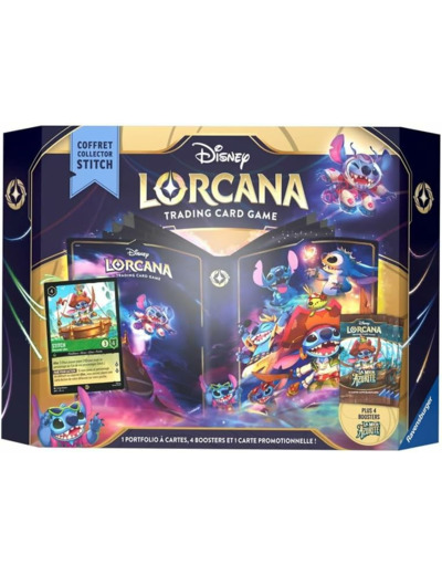 Lorcana S6 La Mer Azurite - Coffret Collector Stitch