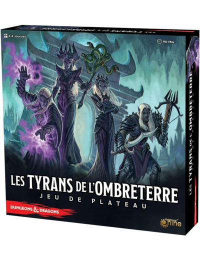 Les Tyrans de l’Ombreterre, un jeu D&D