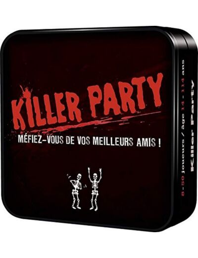 Killer Party - Asmodee - Jeu de société - Jeu d'ambiance