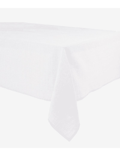 NAPPE GRANVILLE BLANC -  170 X 300 CM