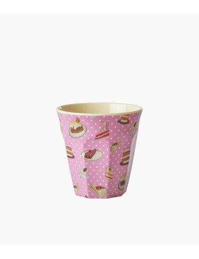 GOBELET MELAMINE 250ML - SWEET CAKE