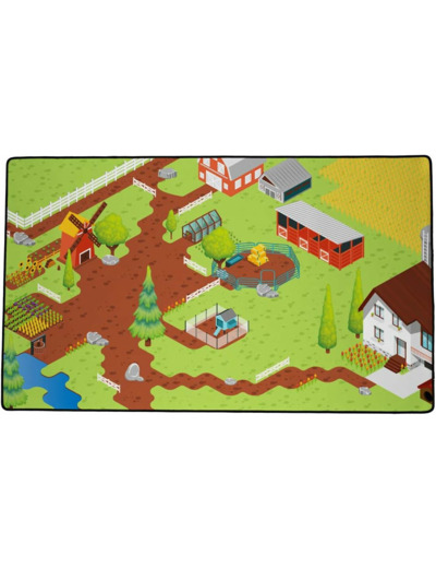 Tapis KIDS - Univers de la ferme (60X100
cm)