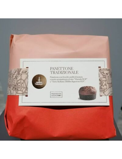 Panettone Artisanale Sicilien 1Kg