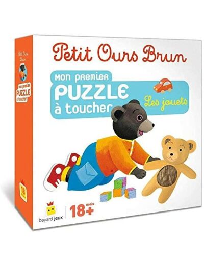 Petit Ours Brun - Mon 1er puzzle à toucher : Les Jouets