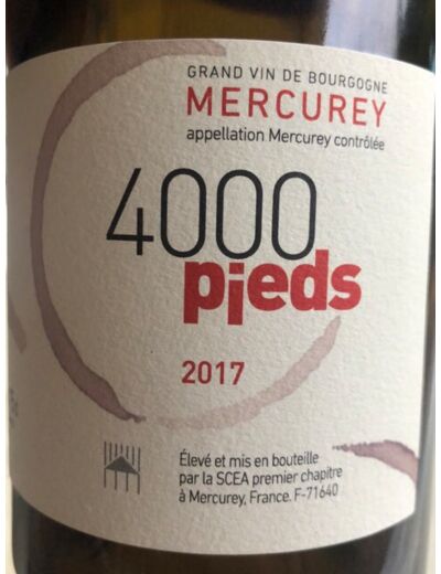 Mercurey 4000 pieds, 2018