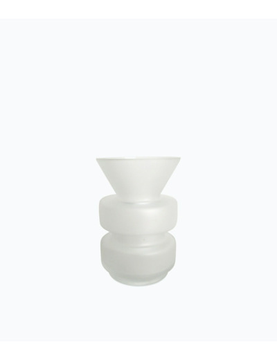 Vase Blanc Satiné