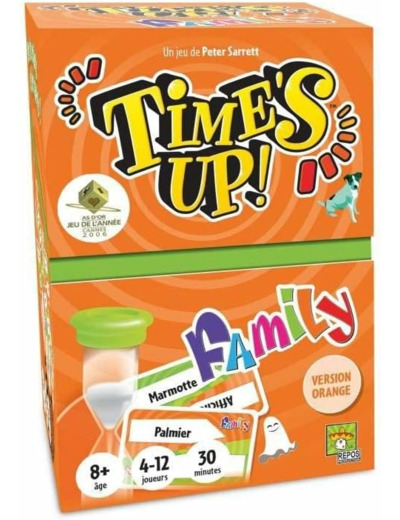 Time's Up Family 2 Orange