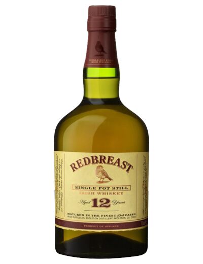 WHISKEY IRLANDE PURE POT STILL REDBREAST 12 ANS 40% 70CL