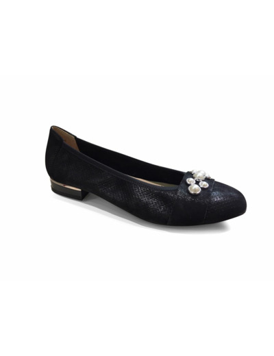 Ballerine Plate Noire CAPRICE