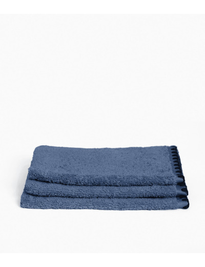 Gant de toilette en Coton 15 x 21 cm - Denim