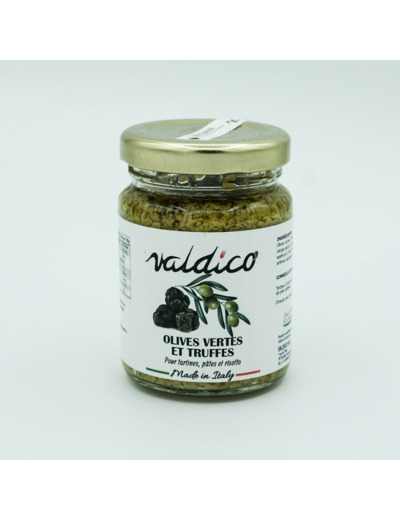 Crèmes D'Olives Vertes Et Truffe D'Été 90 Gr.