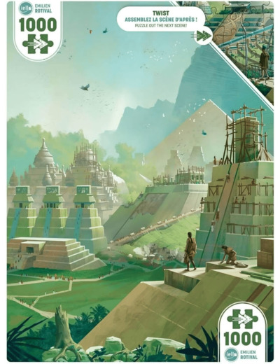 Puzzle TWIST - 1000p : Ancient Pyramids