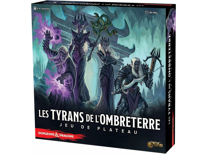 Les Tyrans de l’Ombreterre, un jeu D&D