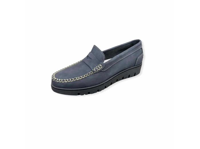 Mocassin LOTUS Navy PIERO MASETTI