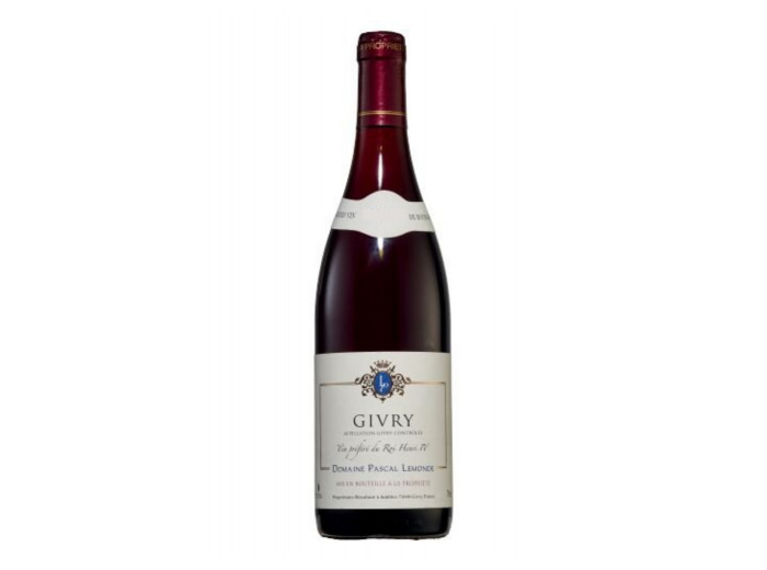 GIVRY Rouge DOMAINE PASCAL LEMONDE 2020