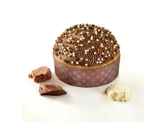 Panettone I Tre Cioccolati Di Gianduia 500 Gr.