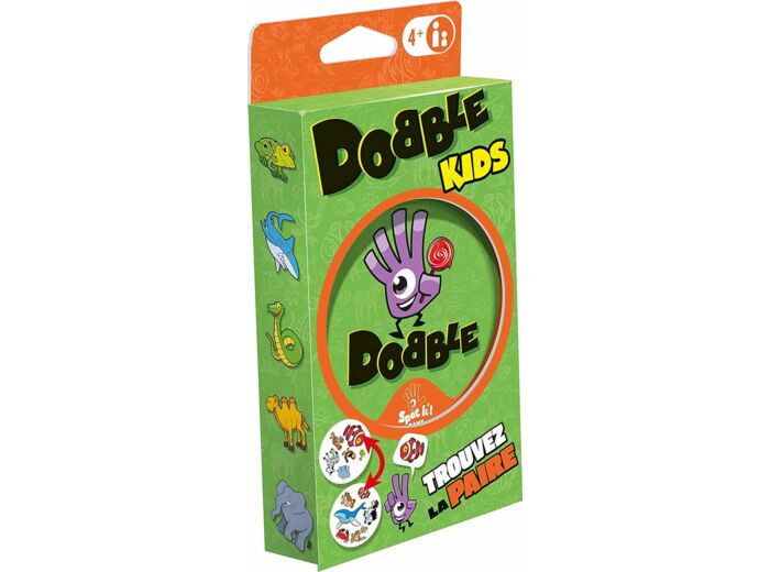 Zygomatic | Dobble : Kids - Édition 2021 | Jeu de société | À partir de 4 ans | 2 à 5 joueurs | 10 minutes Dobble Kids