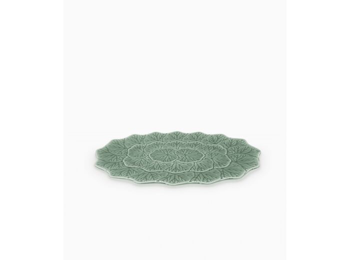 Plat flora ovale L33 P22,5 H3cm