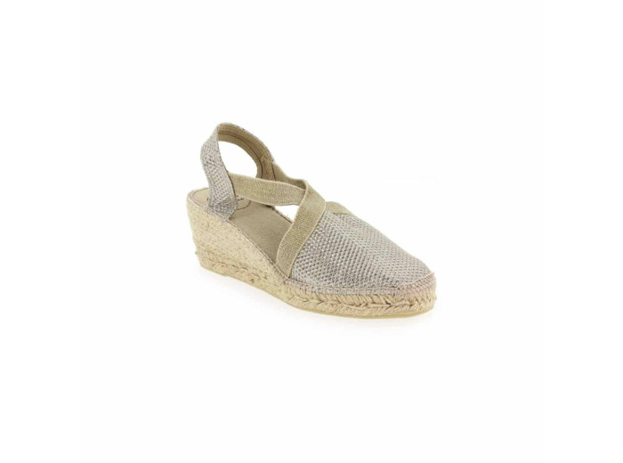 Espadrilles compensées TRITON Argent TONI PONS