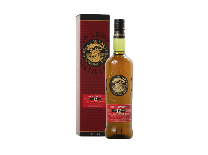 WHISKY ECOSSE HIGHLANDS SINGLE MALT LOCH LOMOND 12 ANS 46% 70CL