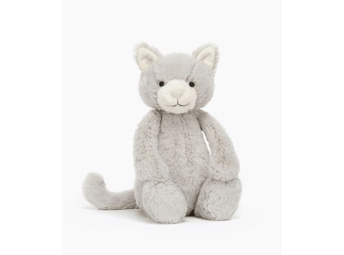 PELUCHE BASHFUL KITTY ORIGINAL - GREY ( MEDIUM )