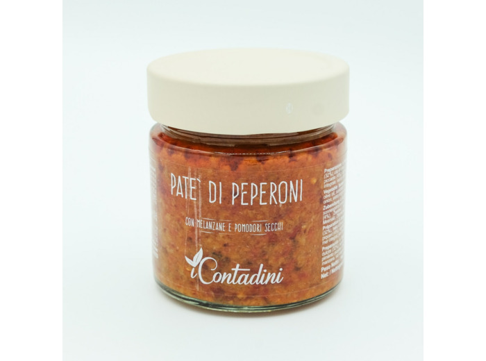 Pâté De Peperoni (Poivrons Rouges Doux) 230 Gr.