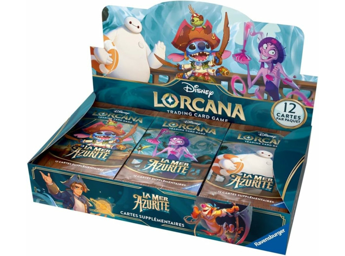 Lorcana S6 La Mer Azurite - Display 24 Boosters