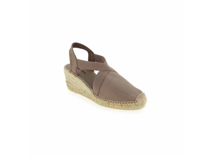 Espadrilles compensées TER Taupe TONI PONS