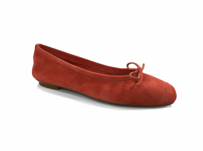 Ballerines Plates  Harmony Peau Fraise REQINS