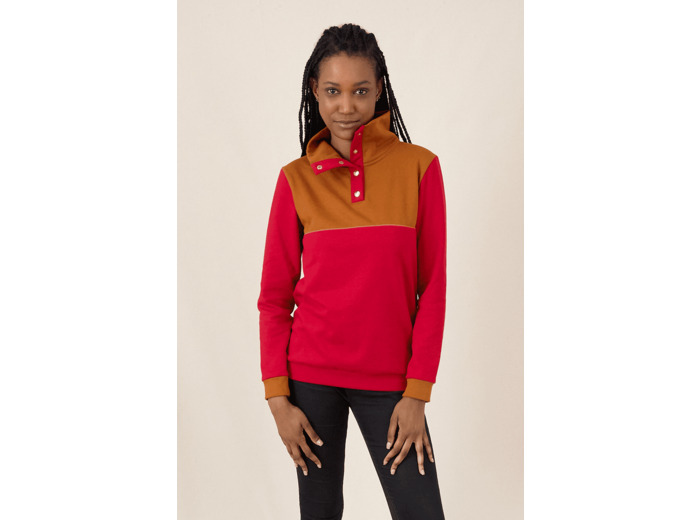 Sweatshirt SOFIA Rouge