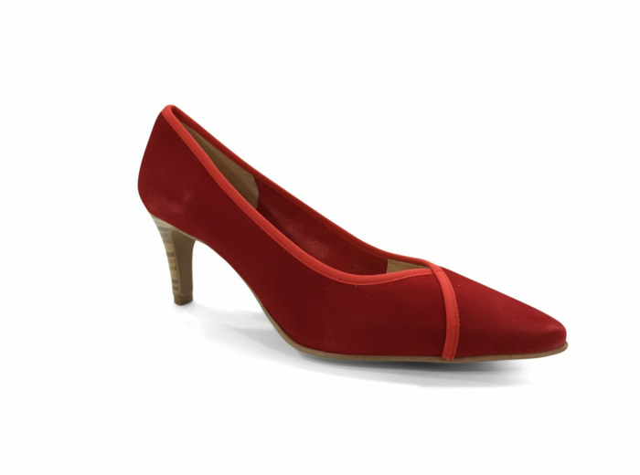 Escarpin talon Rouge BRENDA ZARO