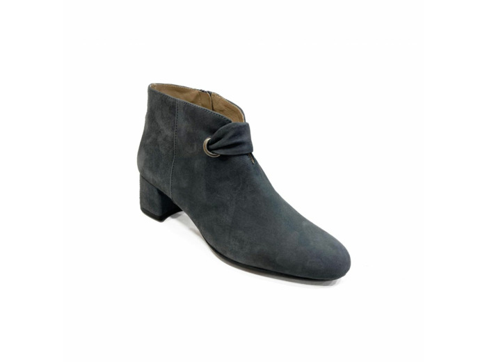 Boots Talon Gris BRENDA ZARO