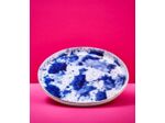 ASSIETTE PLATE SPLASH MARINE - 28CM