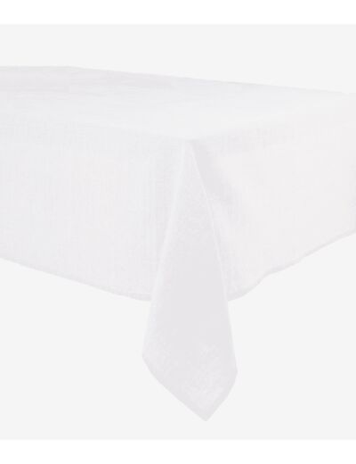 NAPPE GRANVILLE BLANC - 170 X 250 CM