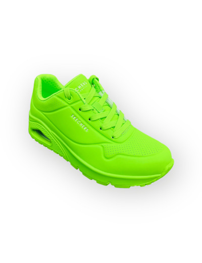 UNO NIGHT SHADES VERT FLUO SKECHERS